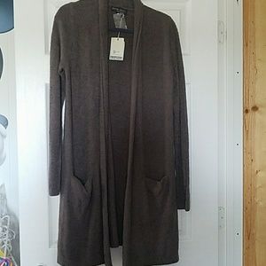 Long cardigan sweater